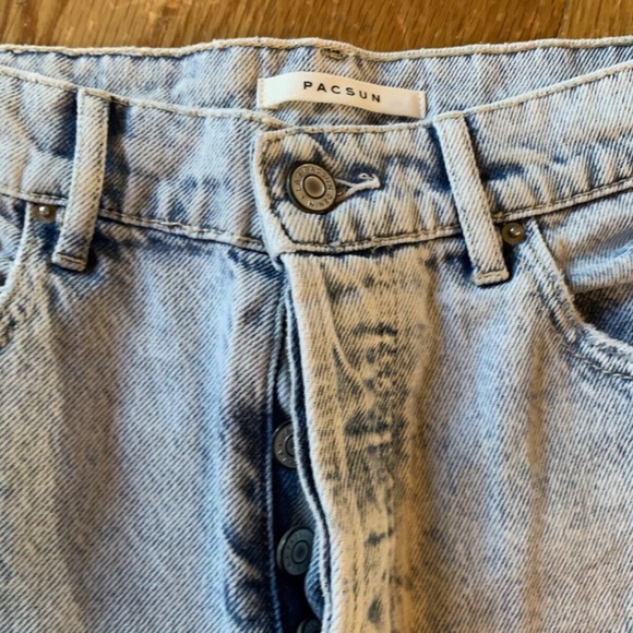 PACSUN High Rise Straight PacSun Jeans size 26 - Picture 4 of 6